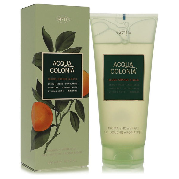 4711 Acqua Colonia Blood Orange & Basil by 4711 - shower gel 6.8 oz - women