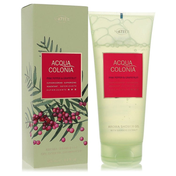 4711 Acqua Colonia Pink Pepper & Grapefruit by 4711 - shower gel 6.8 oz - women