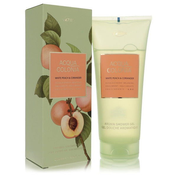 4711 Acqua Colonia White Peach & Coriander by 4711 - shower gel 6.8 oz - women