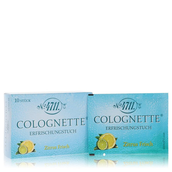 4711 Colognette Refreshing Lemon by 4711 - box of 10 refreshing tissues -- - men