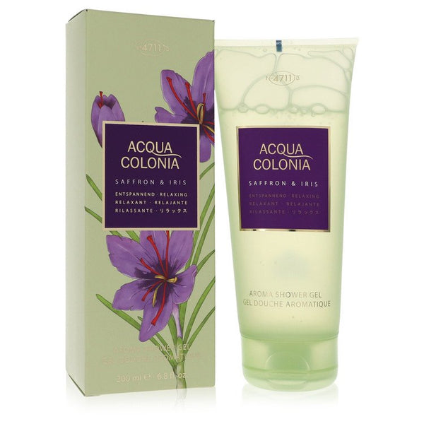 4711 Acqua Colonia Saffron & Iris by 4711 - shower gel 6.8 oz - women