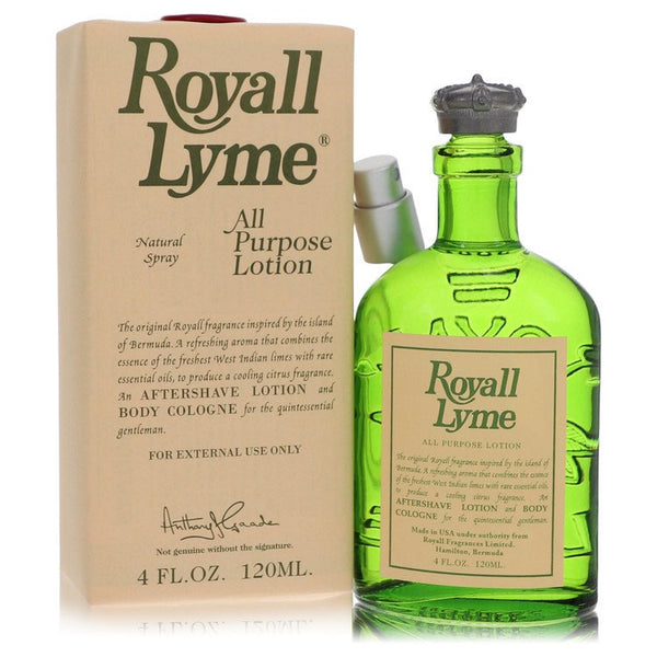 Royall Lyme by Royall Fragrances - all purpose lotion / cologne 4 oz - men