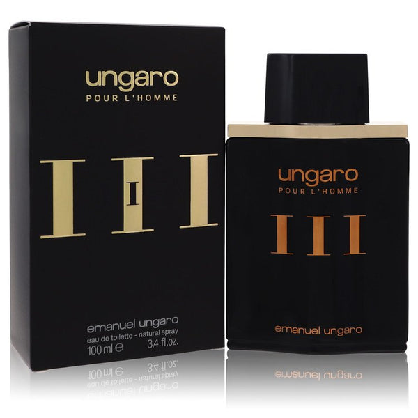 Ungaro Iii by Ungaro - eau de toilette spray (new packaging) 3.4 oz - men