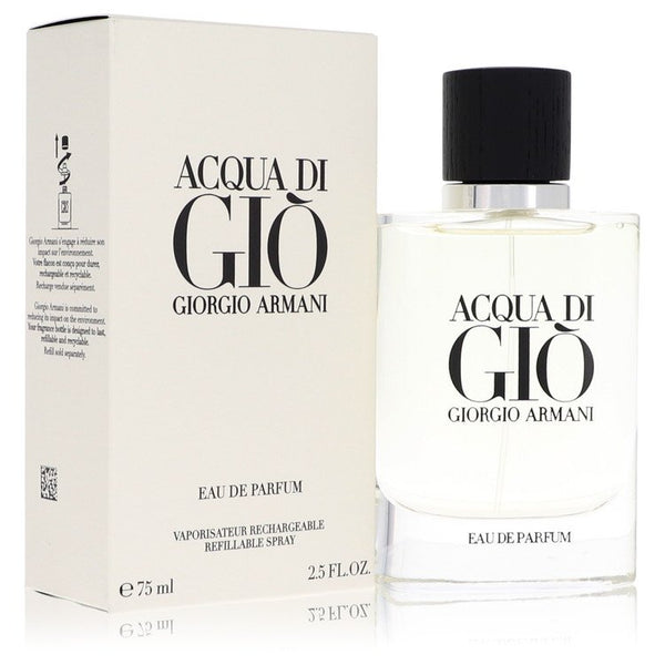 Acqua Di Gio by Giorgio Armani - eau de parfum refillable spray 2.5 oz - men