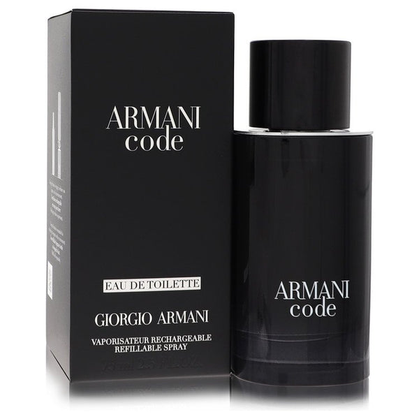 Armani Code by Giorgio Armani - eau de toilette spray refillable 2.5 oz - men