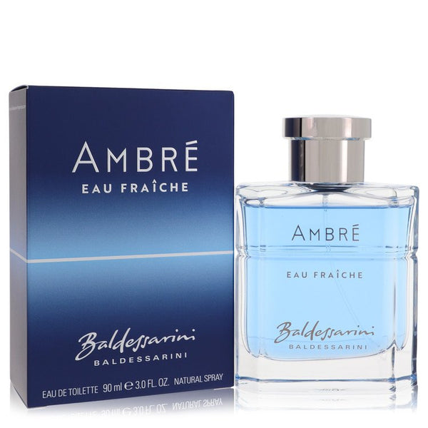 Baldessarini Ambre Eau Fraiche by Hugo Boss - eau de toilette spray 3 oz - men