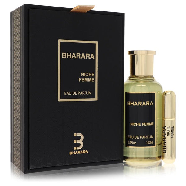 Bharara Niche Femme by Bharara Beauty - eau de parfum spray + refillable travel spray 3.4 oz - women