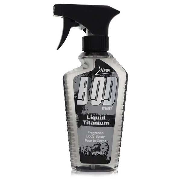 Bod Man Liquid Titanium by Parfums De Coeur - fragrance body spray 8 oz - men