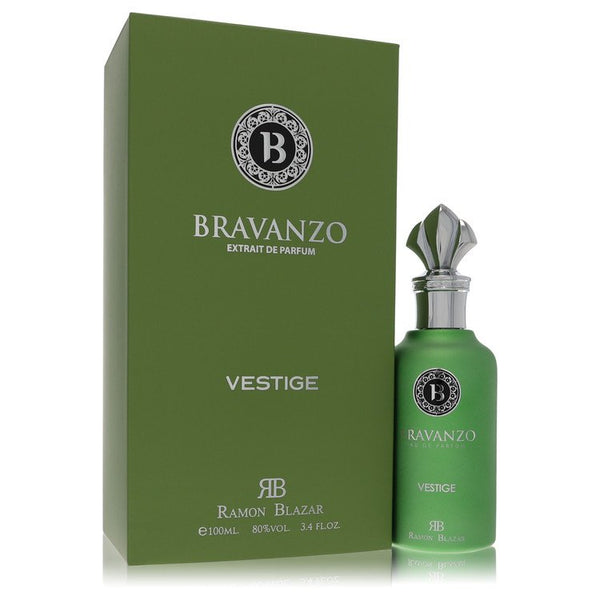 Dumont Bravanzo Vestige by Dumont Paris - extrait de parfum spray (unisex) 3.4 oz - men