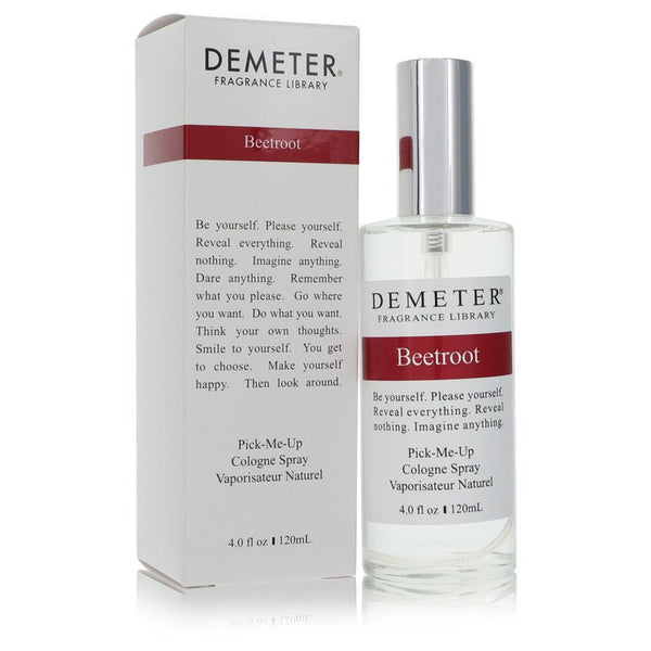 Demeter Beetroot by Demeter - pick me up cologne spray (unisex) 4 oz - men