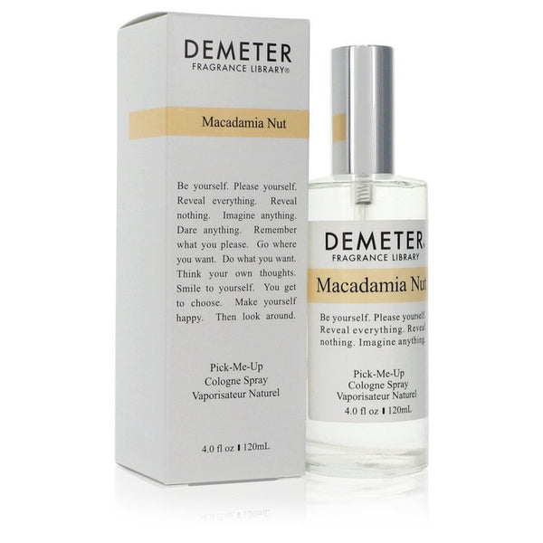 Demeter Macadamia Nut by Demeter - cologne spray (unisex) 4 oz - women