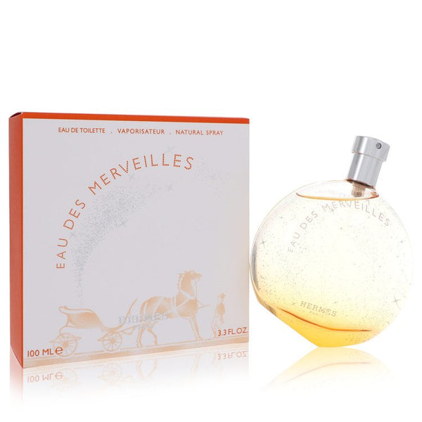 Eau Des Merveilles by Hermes - eau de toilette spray 3.4 oz - women