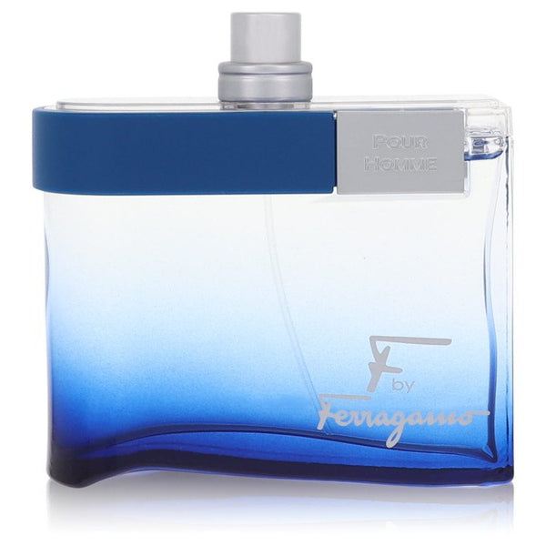 F Free Time by Salvatore Ferragamo - eau de toilette spray (tester) 3.4 oz - men   - TESTER