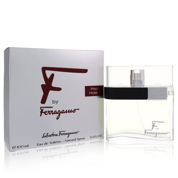 F by Salvatore Ferragamo - eau de toilette spray 3.4 oz - men