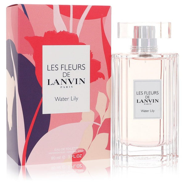 Les Fleurs De Lanvin Water Lily by Lanvin - eau de toilette spray 3 oz - women