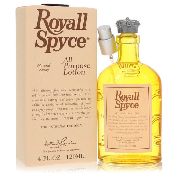 Royall Spyce by Royall Fragrances - all purpose lotion / cologne 4 oz - men