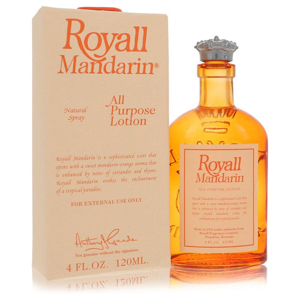 Royall Mandarin by Royall Fragrances - all purpose lotion / cologne 4 oz - men