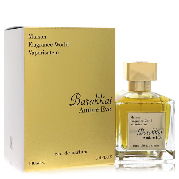 Maison Barakkat Ambre Eve by Fragrance World - eau de parfum spray (unisex) 3.4 oz - women