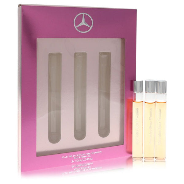 Mercedes Benz by Mercedes Benz - gift set -- 3 x .34 oz eau de parfum rollerballs - women