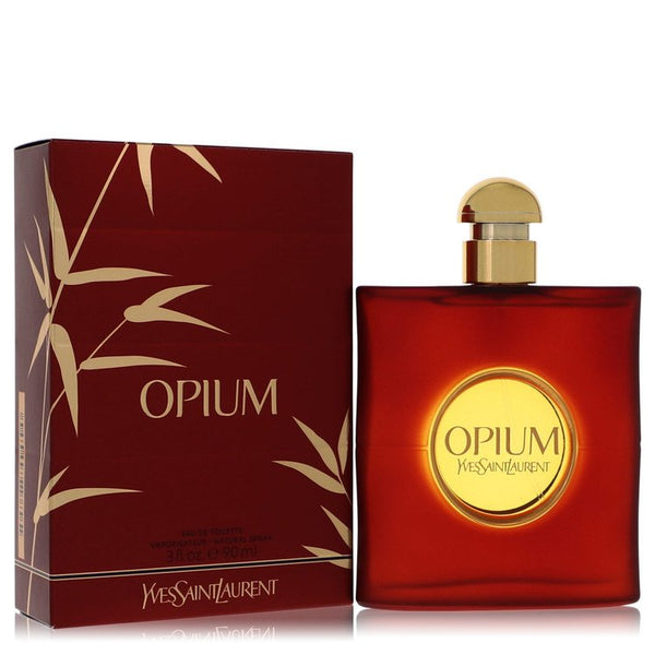 Opium by Yves Saint Laurent - eau de toilette spray (new packaging) 3 oz - women