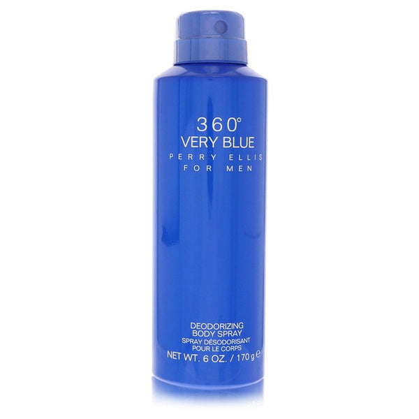 Perry Ellis 360 Very Blue by Perry Ellis - body spray (unboxed) 6.8 oz  - men