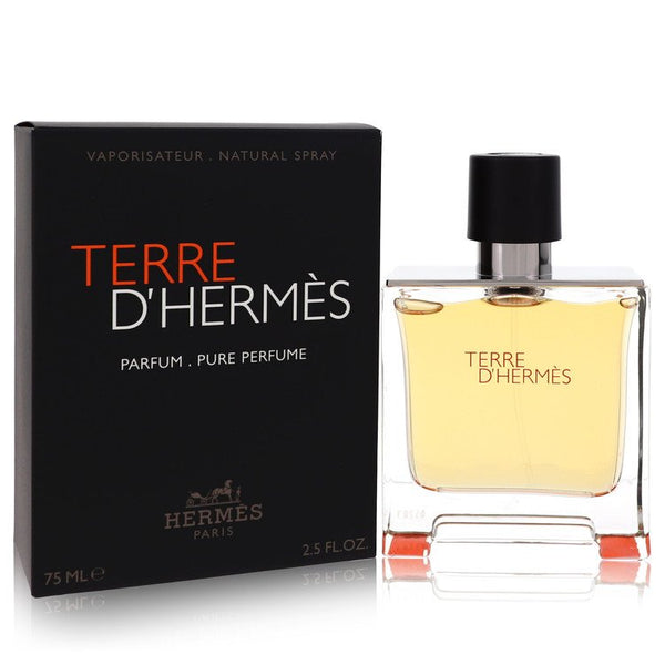 Terre D'Hermes by Hermes - pure pefume spray 2.5 oz - men