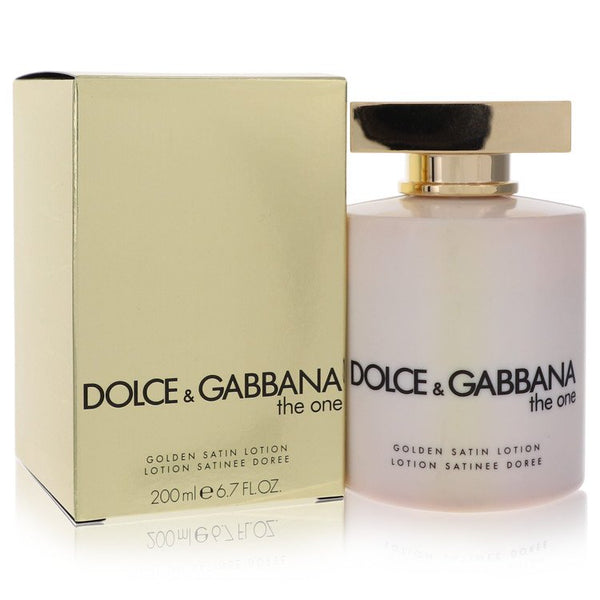 The One by Dolce & Gabbana - golden satin lotion 6.7 oz - women