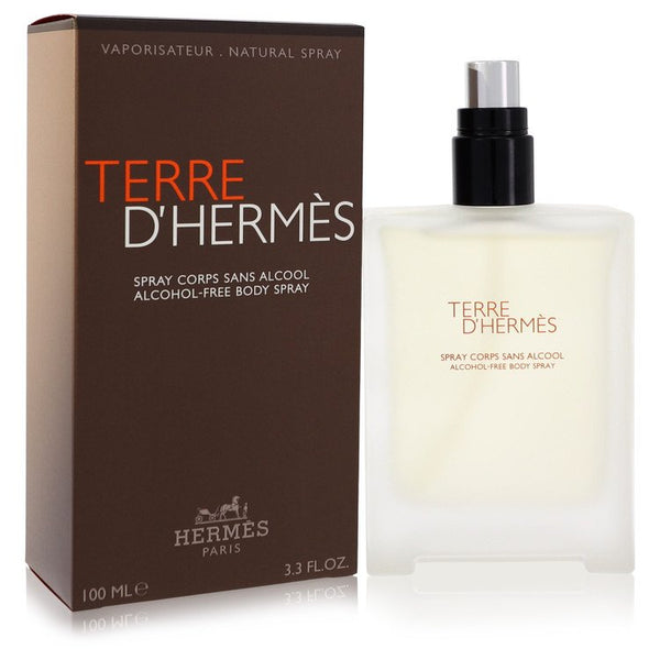 Terre D'Hermes by Hermes - body spray (alcohol free) 3.3 oz - men