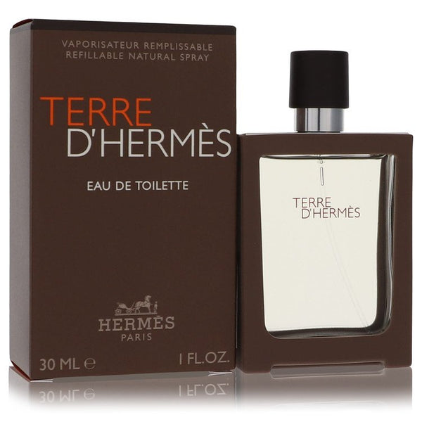 Terre D'Hermes by Hermes - eau de toilette spray spray refillable 1 oz - men