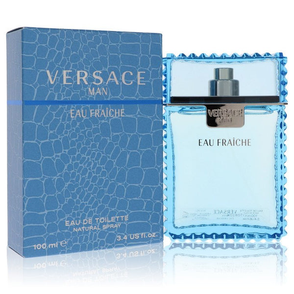 Versace Man by Versace - eau fraiche eau de toilette spray (blue) 3.4 oz - men