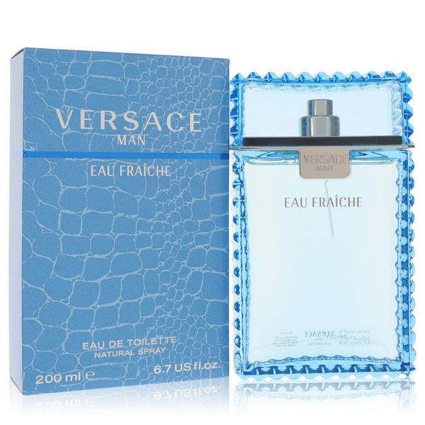 Versace Man by Versace - eau fraiche eau de toilette spray (blue) 6.7 oz - men