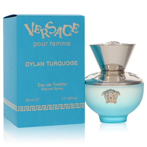 Versace Pour Femme Dylan Turquoise by Versace - eau de toilette spray 1.7 oz - women