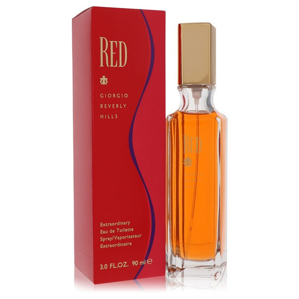 Red by Giorgio Beverly Hills - eau de toilette spray 3 oz - women