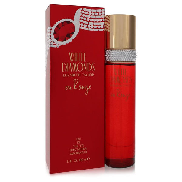 White Diamonds En Rouge by Elizabeth Taylor - eau de toilette spray 3.3 oz - women