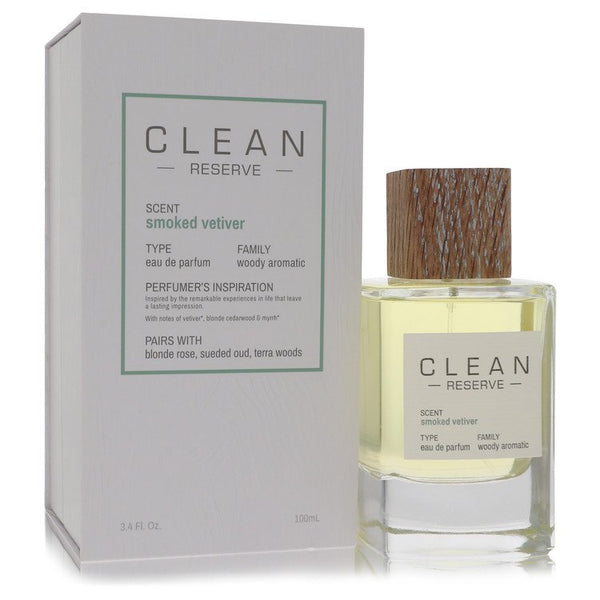 Clean Smoked Vetiver by Clean - eau de parfum spray 3.4 oz - women