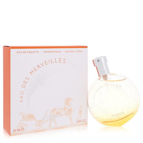 Eau Des Merveilles by Hermes - eau de toilette spray 1.6 oz - women