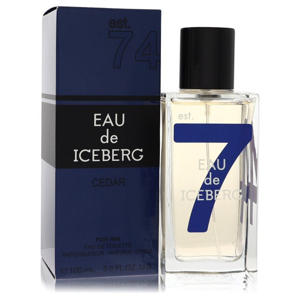 Eau De Iceberg Cedar by Iceberg - eau de toilette spray 3.3 oz - men