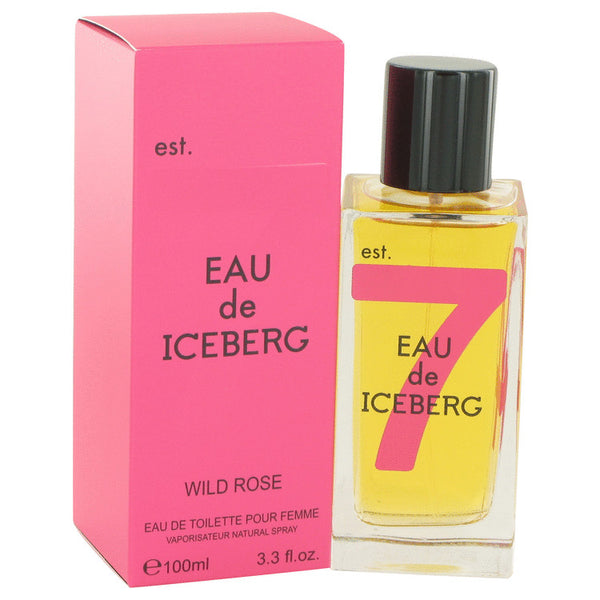 Eau De Iceberg Wild Rose by Iceberg - eau de toilette spray 3.4 oz - women