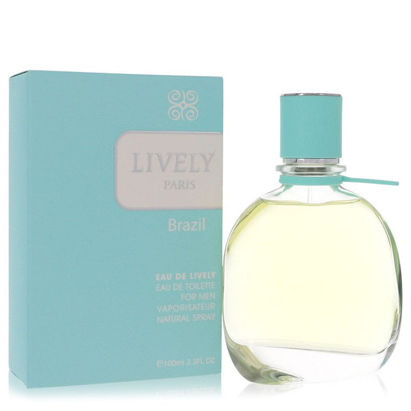 Eau De Lively Brazil by Parfums Lively - eau de toilette spray 3.3 oz - men