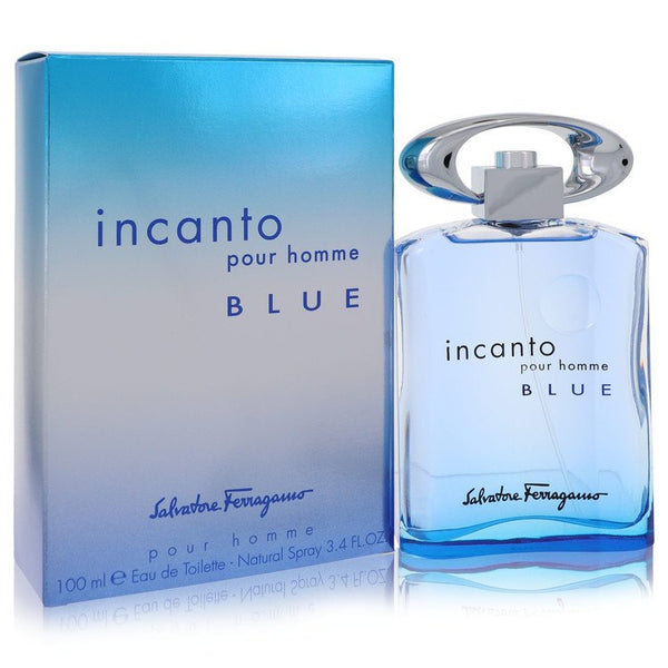 Incanto Blue by Salvatore Ferragamo - eau de toilette spray 3.4 oz - men