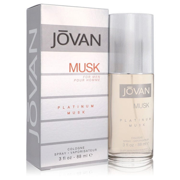 Jovan Platinum Musk by Jovan - cologne spray 3 oz - men