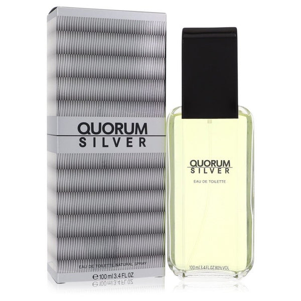 Quorum Silver by Puig - eau de toilette spray 3.4 oz - men