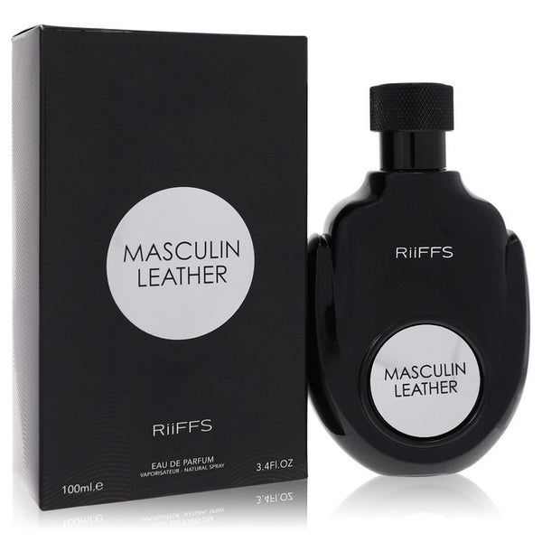 Masculin Leather by Riiffs - eau de parfum spray 3.4 oz - men