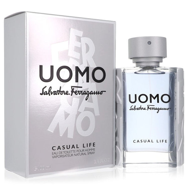 Salvatore Ferragamo Uomo Casual Life by Salvatore Ferragamo - eau de toilette spray 3.4 oz - men