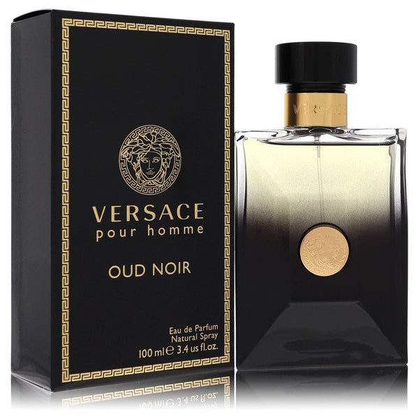 Versace Pour Homme Oud Noir by Versace - eau de parfum spray 3.4 oz - men