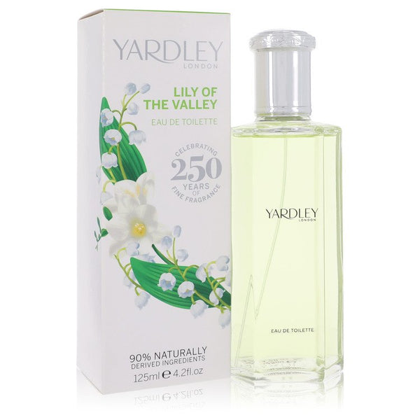 Lily of The Valley Yardley by Yardley London - eau de toilette spray 4.2 oz - women